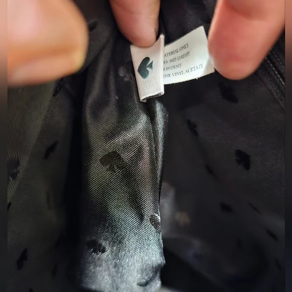 Kate Spade Matthew's Street Maise Black & White Bow Handbag Sachel NWOT Sold out - Picture 14 of 16